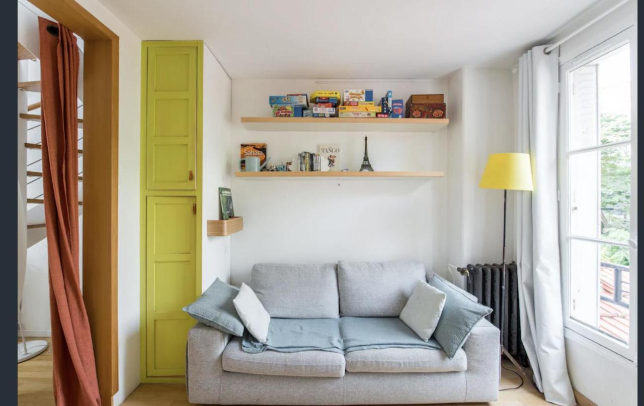 Petit appartement lumineux et atypique à Paris 14. Exterior foto