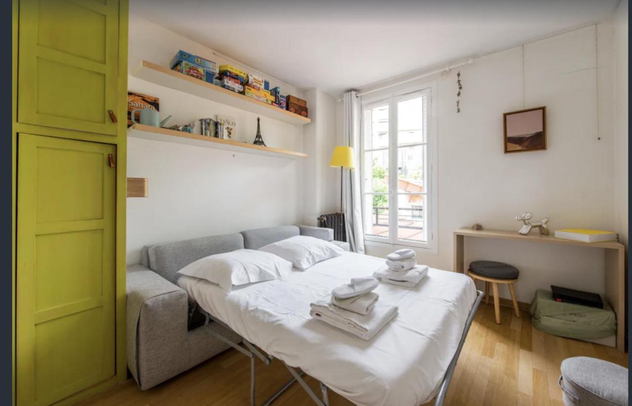 Petit appartement lumineux et atypique à Paris 14. Exterior foto
