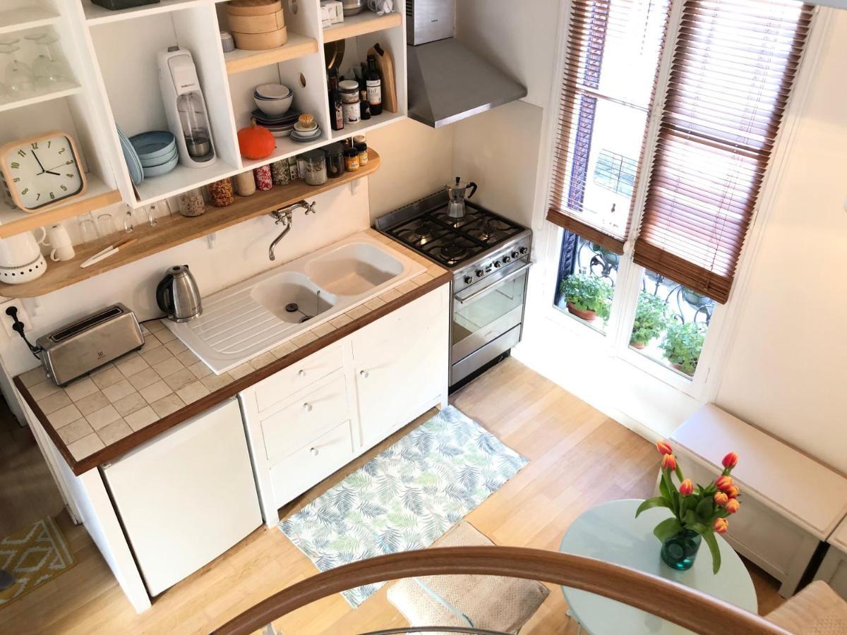 Petit appartement lumineux et atypique à Paris 14. Exterior foto